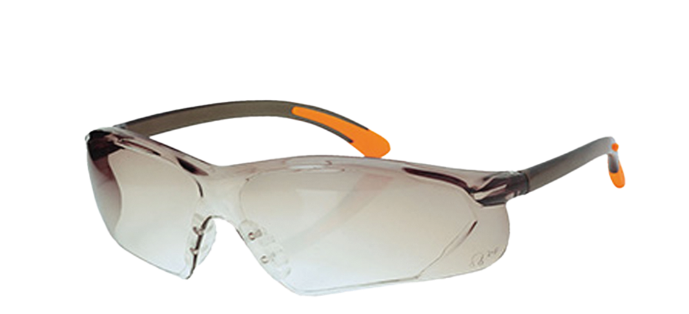 Veiligheidsbril donker glas - Afbeelding 2