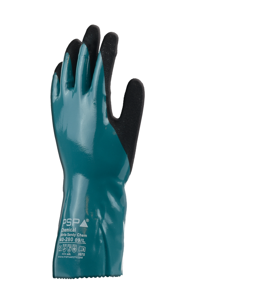 Werkhandschoen 40-280 Chemical Green - Afbeelding 2