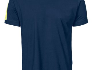 2019 T-SHIRT MET FLUO INZETSTUKKEN