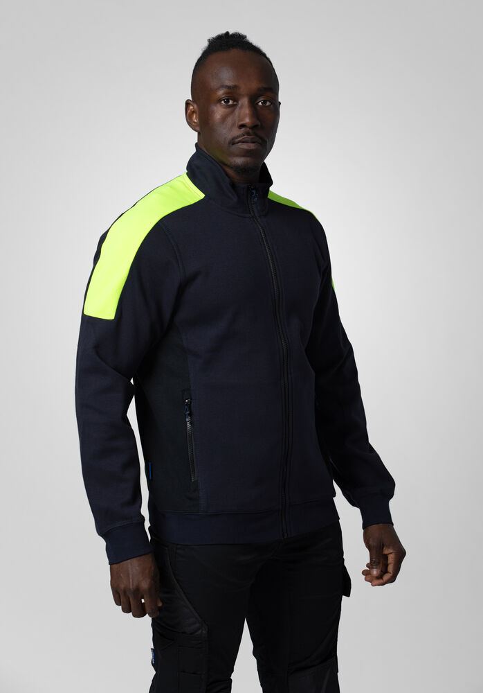 2128 SWEATER MET KORTE RITSSLUITING - Afbeelding 4