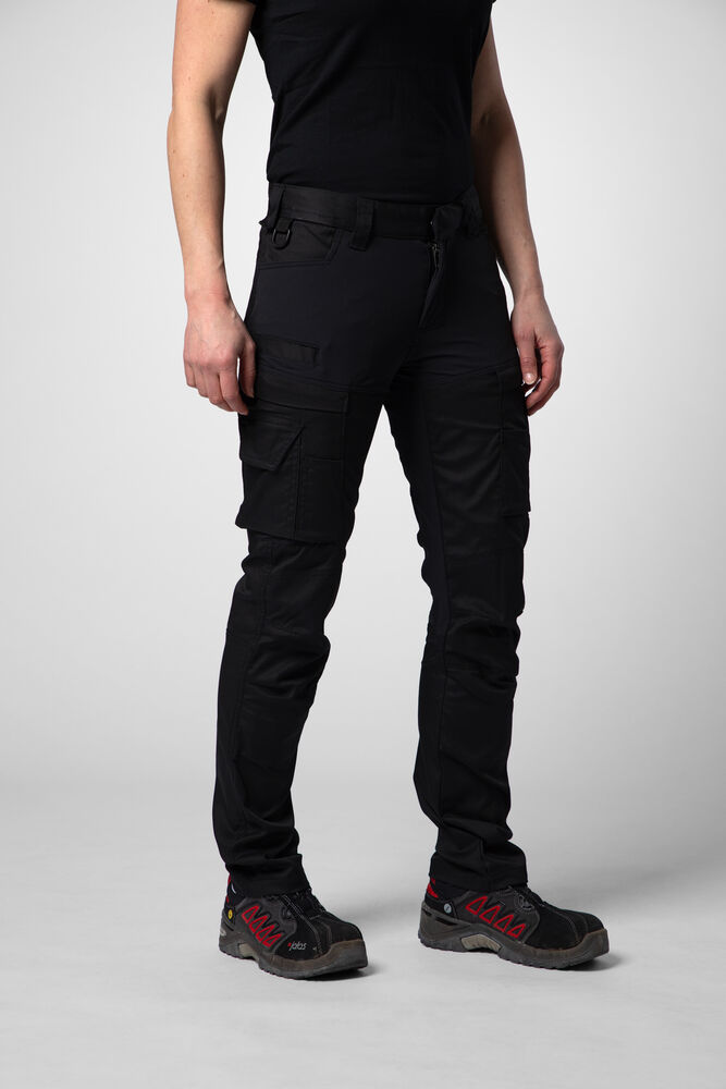 2553 DAMES STRETCHBROEK MET KNIEZAKKEN - Afbeelding 2