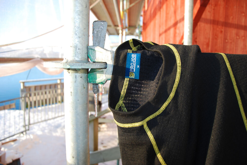 3109 THERMISCH T-SHIRT LANGE MOUWEN WOL DAMES - Afbeelding 3