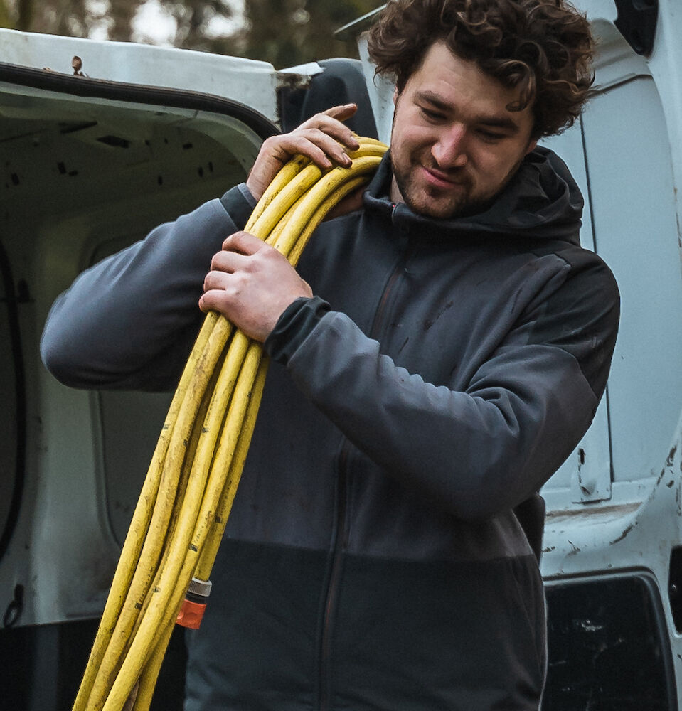 3120 HOODIE MET STRETCH INZETSTUKKEN - Afbeelding 7