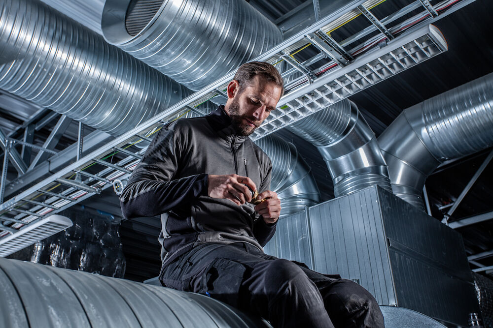 3307 SWEATER MET LANGE RITS - Afbeelding 2