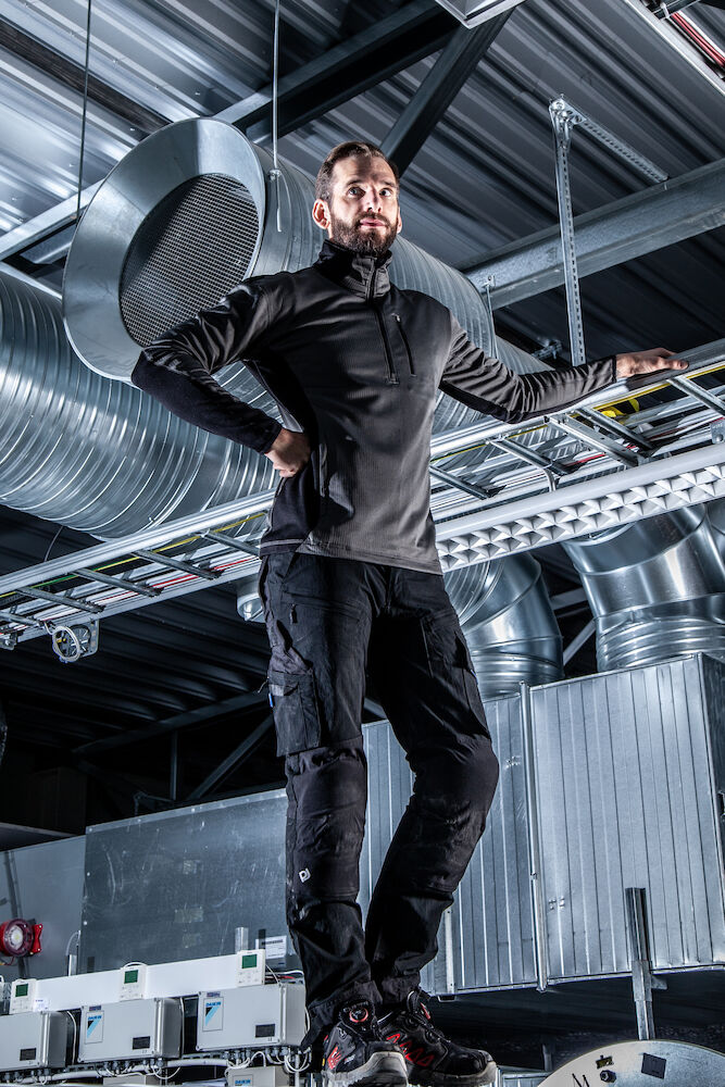 3306 SWEATER MET KORTE RITS - Afbeelding 5