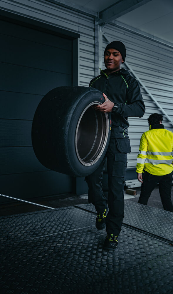 3314 HOODIE IN MICROFLEECE - Afbeelding 3