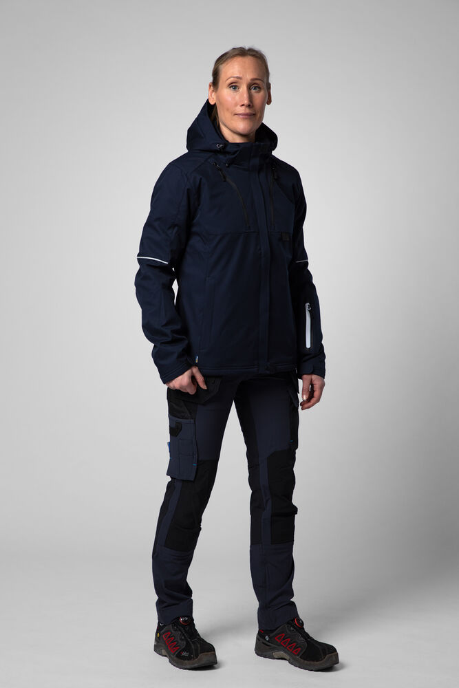 3413 DAMES GEVOERDE SOFTSHELL JAS - Afbeelding 6