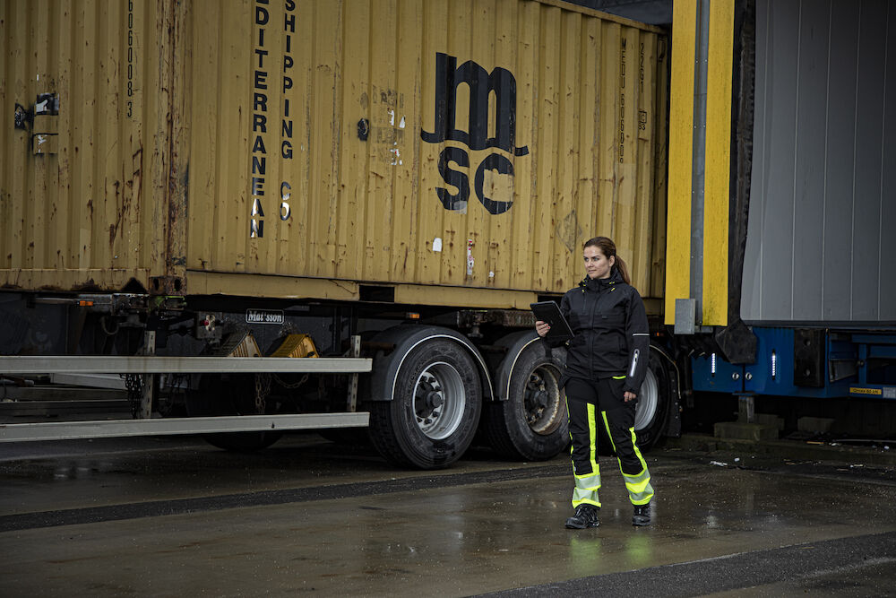 6540 SIGNALISATIESTRETCHBROEK MET KNIEZAKKEN EN SPIJKERZAKKEN EN ISO 20471 KLASSE 1 - Afbeelding 9