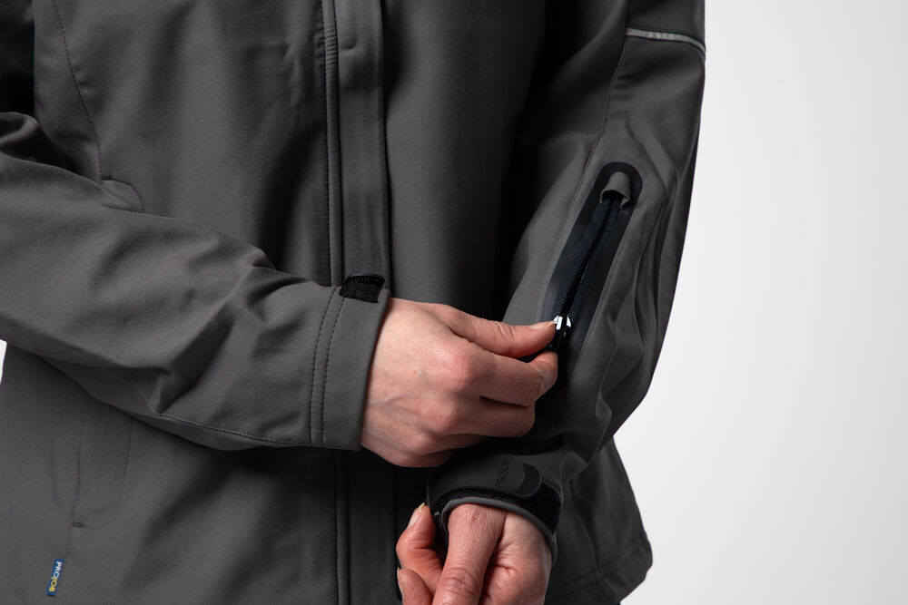 3413 DAMES GEVOERDE SOFTSHELL JAS - Afbeelding 5