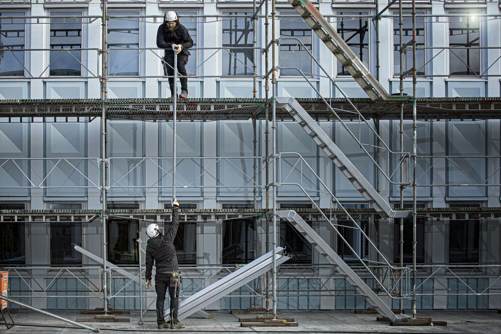 5550 STRETCHBROEK MET KNIEZAKKEN EN SPIJKERZAKKEN - Afbeelding 12