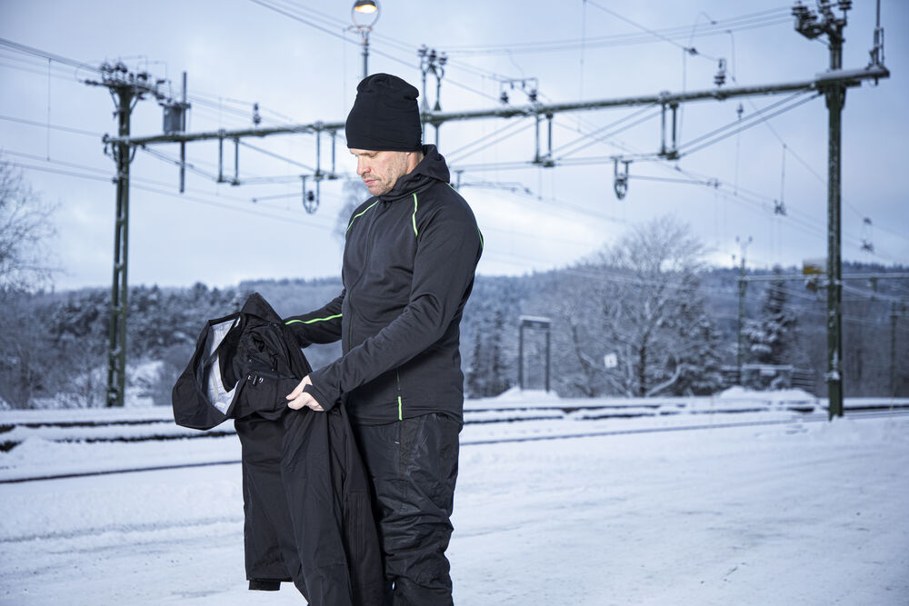 3314 HOODIE IN MICROFLEECE - Afbeelding 6