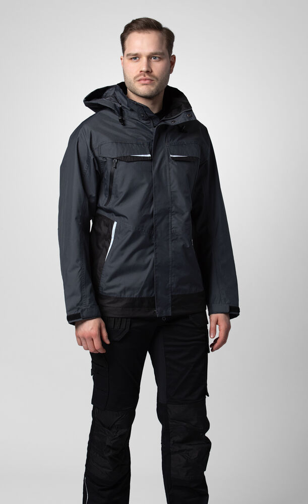 4441 GEVOERDE REGENJAS - Afbeelding 5