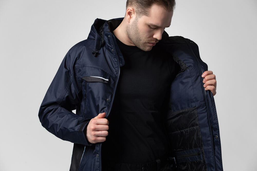 4441 GEVOERDE REGENJAS - Afbeelding 4