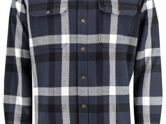 5213 FLANELLEN HEMD GEVOERD