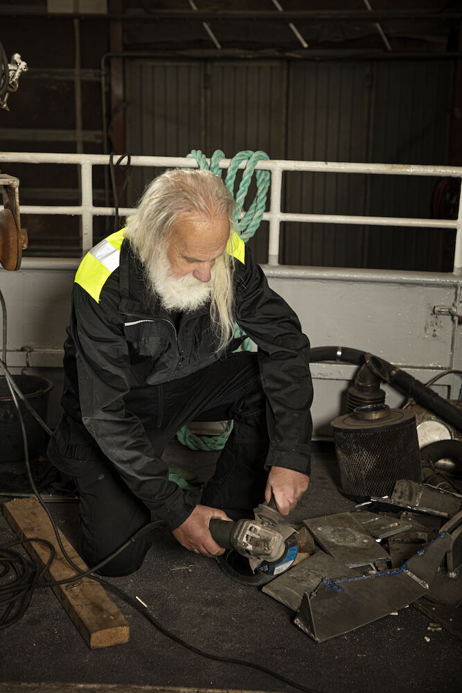 5570 STRETCHBROEK MET KNIEZAKKEN EN SPIJKERZAKKEN - Afbeelding 7