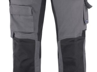 5524 CANVAS BROEK MET KNIEZAKKEN EN SPIJKERZAKKEN