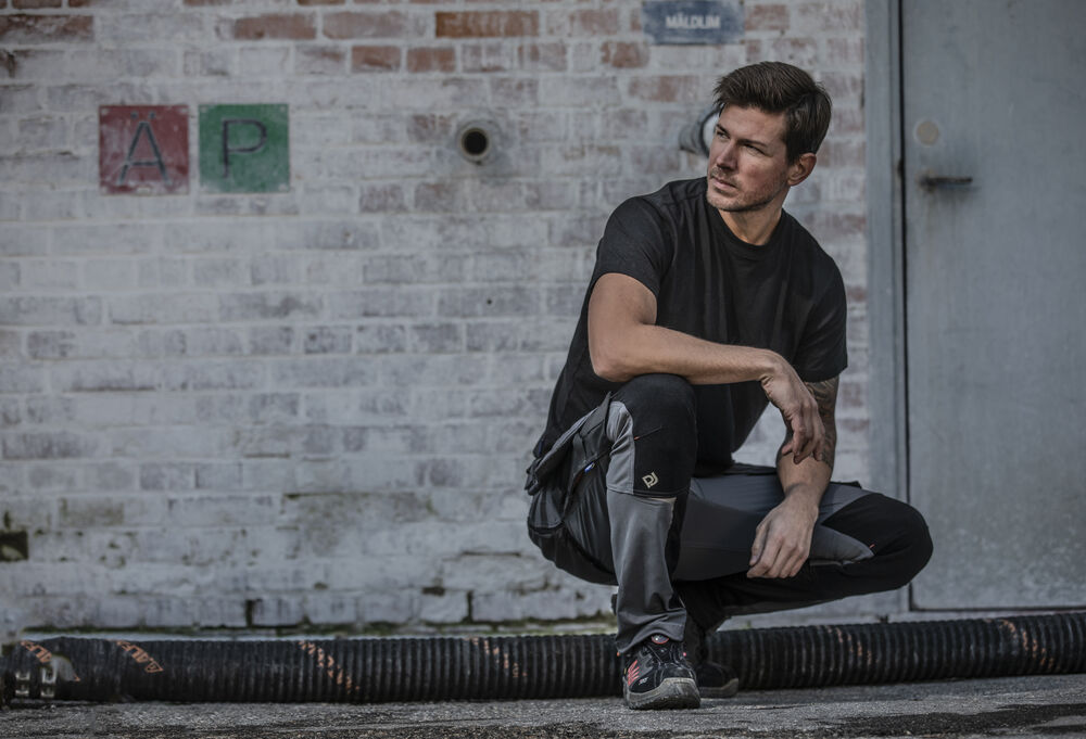 5550 STRETCHBROEK MET KNIEZAKKEN EN SPIJKERZAKKEN - Afbeelding 4