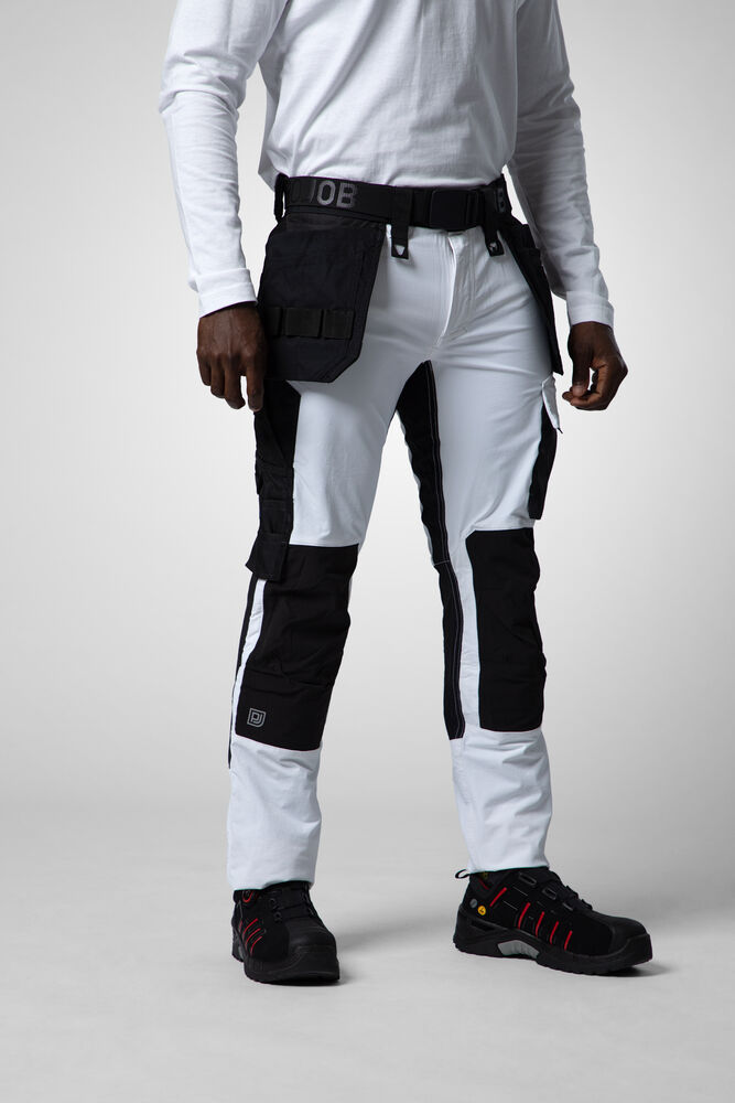 5551 STRETCHBROEK MET KNIEZAKKEN EN SPIJKERZAKKEN - Afbeelding 25