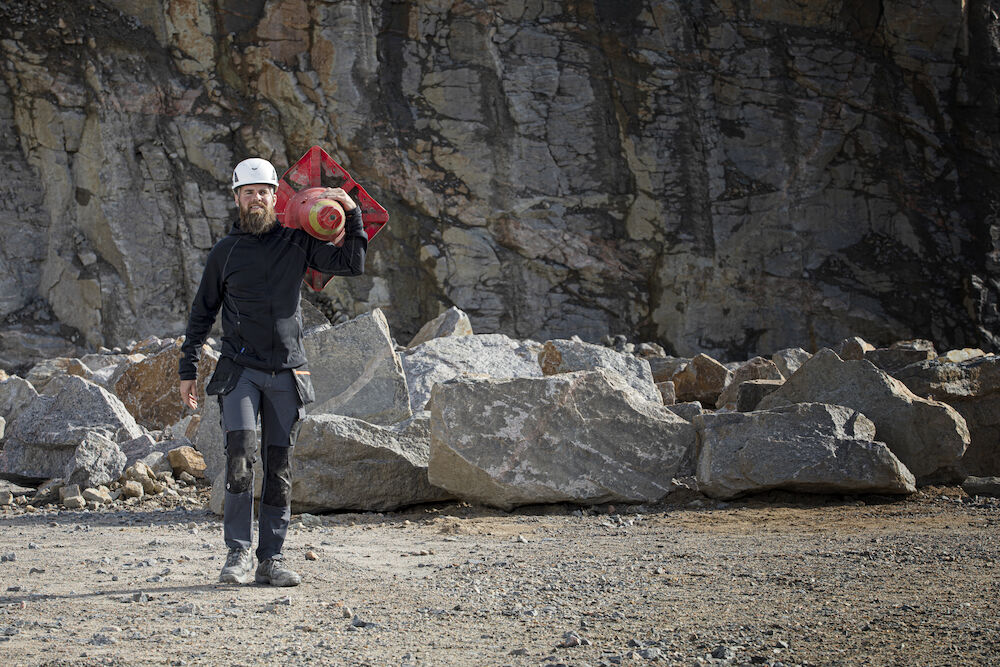 3314 HOODIE IN MICROFLEECE - Afbeelding 5