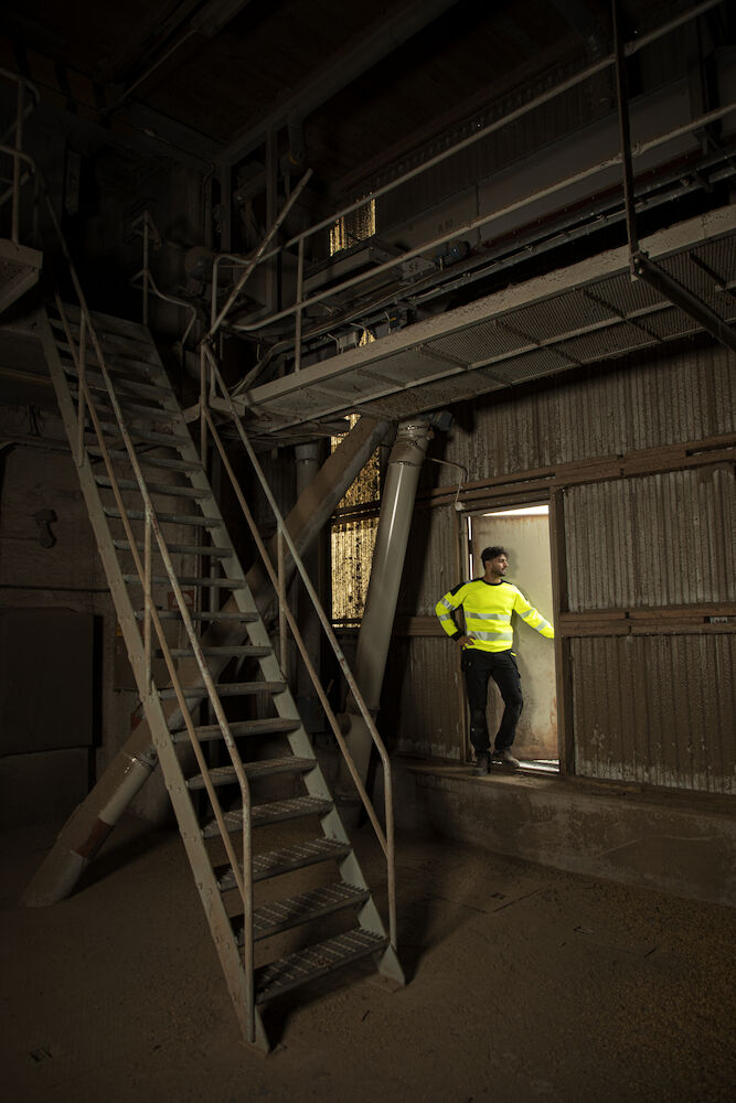 6108 SIGNALISATIESWEATER RONDE HALS EN ISO 20471 KLASSE 3 - Afbeelding 5