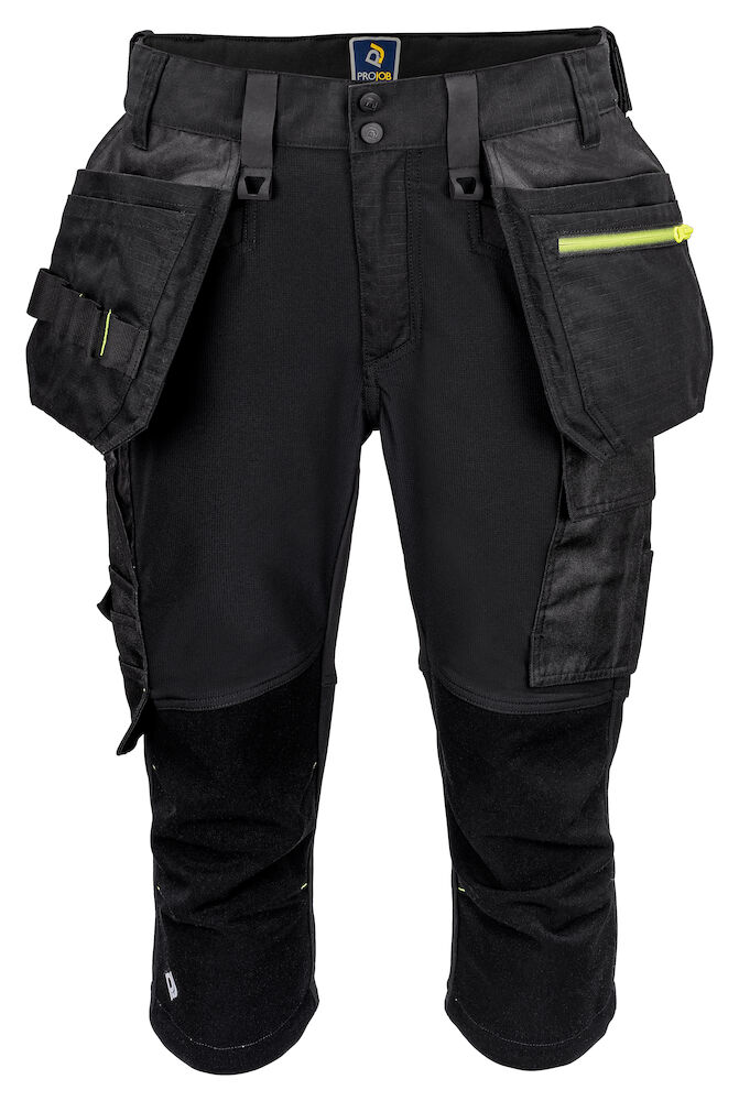 5557 STRETCH PIRATENBROEK MET KNIEZAKKEN EN SPIJKERZAKKEN