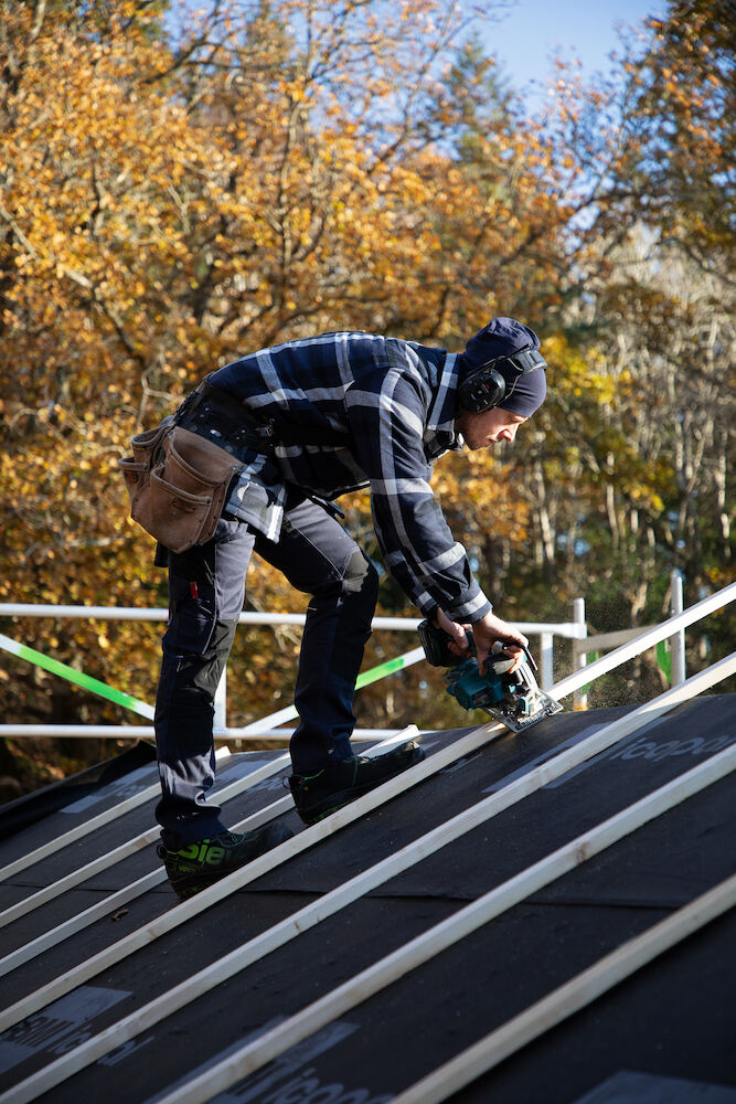 5560 STRETCHBROEK MET KNIEZAKKEN EN SPIJKERZAKKEN KATOEN - Afbeelding 5