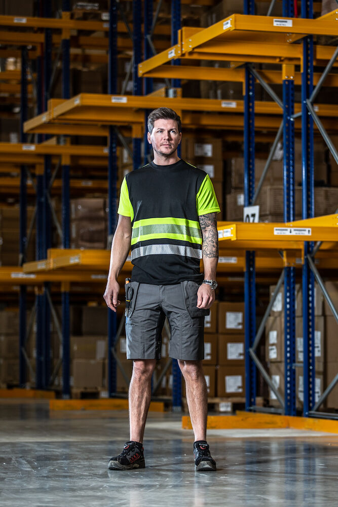 3521 STRETCHSHORT MET AFNEEMBARE SPIJKERZAKKEN - Afbeelding 8