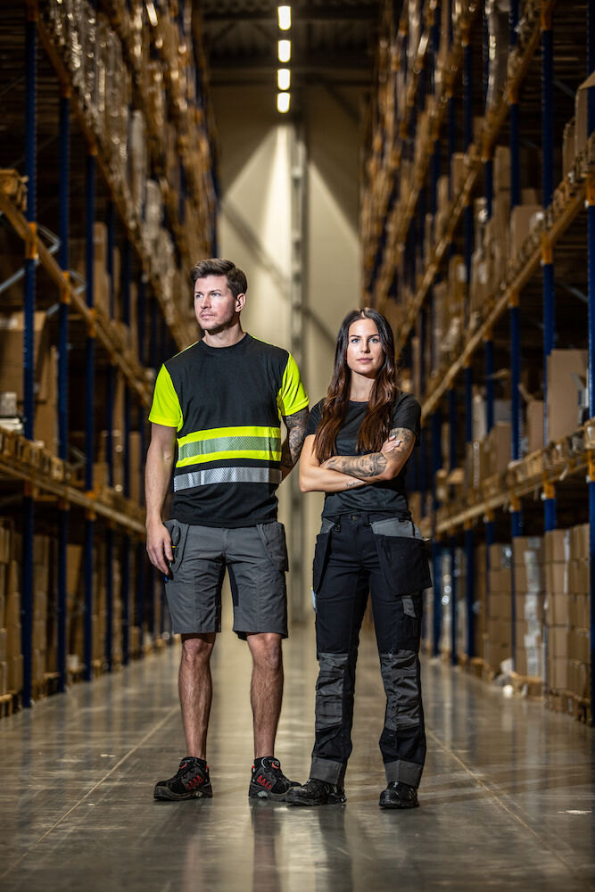 3521 STRETCHSHORT MET AFNEEMBARE SPIJKERZAKKEN - Afbeelding 4