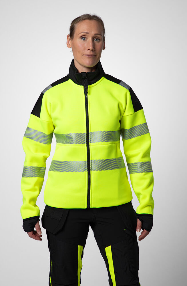 6111 DAMES SIGNALISATIESWEATER EN ISO 20471 KLASSE 3/2 - Afbeelding 2