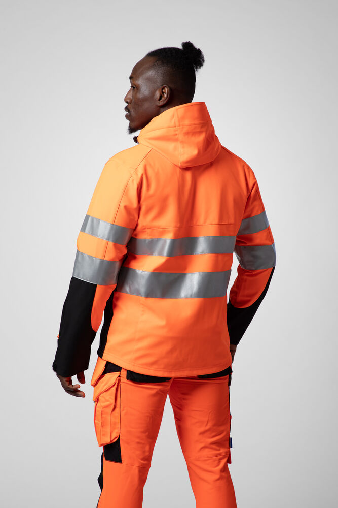 6419 ONGEVOERDE SIGNALISATIESOFTSHELL EN ISO 20471 KLASSE 3 - Afbeelding 7