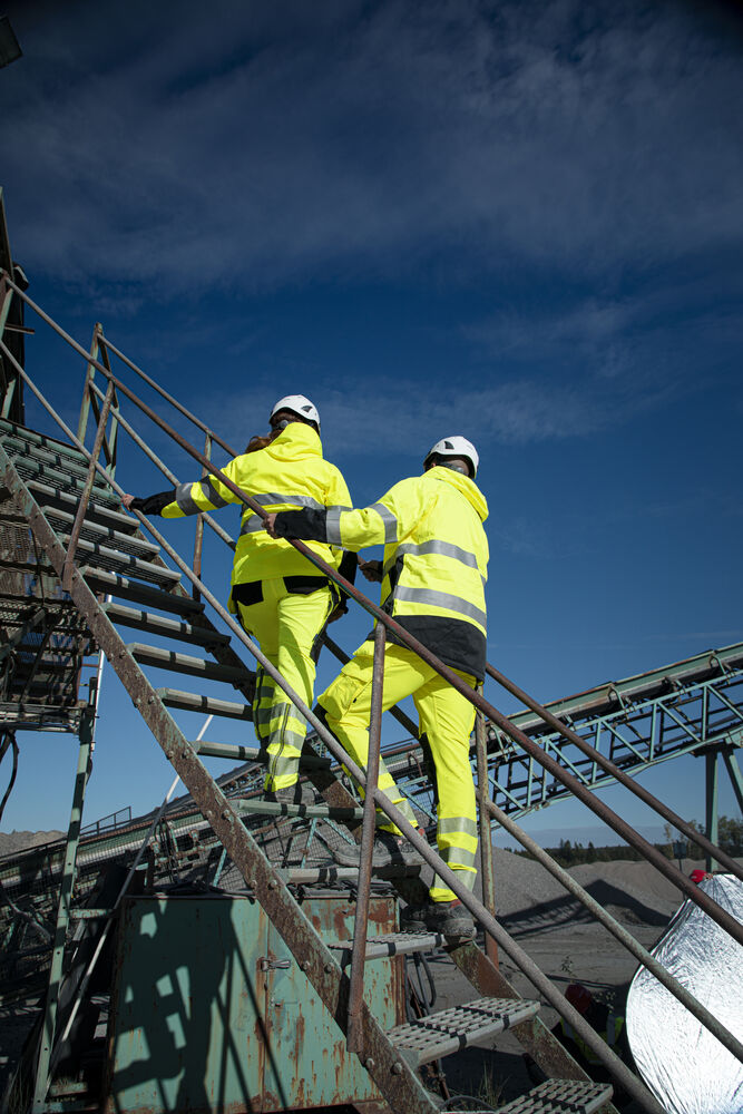 6424 GEVOERDE SIGNALISATIESOFTSHELL EN ISO 20471 KLASSE 3 DAMES - Afbeelding 12