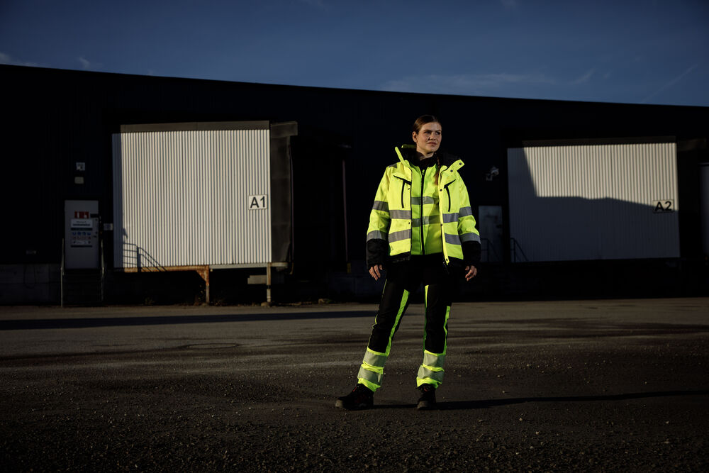 6543 SIGNALISATIESTRETCHBROEK DAMES EN ISO 20471 KLASSE 1 - Afbeelding 8