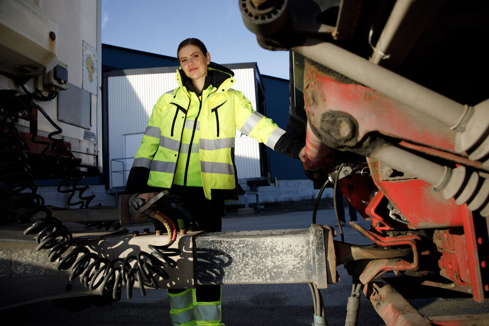 6543 SIGNALISATIESTRETCHBROEK DAMES EN ISO 20471 KLASSE 1 - Afbeelding 7