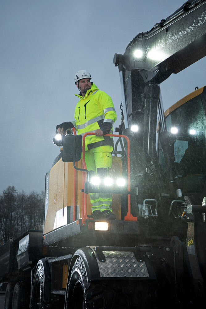 6573 SIGNALISATIESTRETCHBROEK MET KNIEZAKKEN EN SPIJKERZAKKEN EN ISO 20471 KLASSE 2 - Afbeelding 9