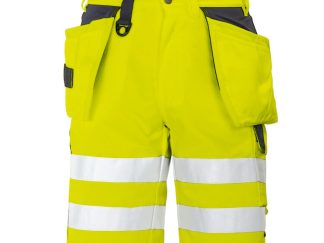 6503 SIGNALISATIESHORT MET SPIJKERZAKKEN EN ISO 20471 KLASSE 2