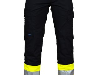 6523 SIGNALISATIEBROEK MET KNIEZAKKEN EN ISO 20471 KLASSE 1