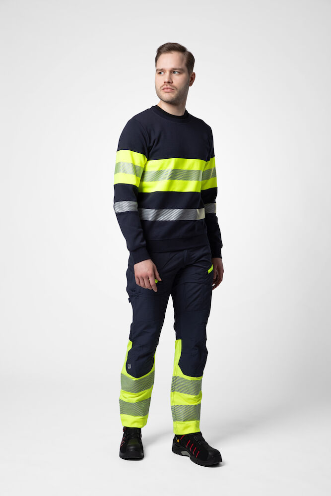 6528 SIGNALISATIESTRETCHBROEK EN ISO 20471 KLASSE 1 - Afbeelding 3