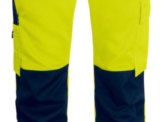 6531 SIGNALISATIEBROEK MET KNIEZAKKEN EN SPIJKERZAKKEN EN ISO 20471 KLASSE 2
