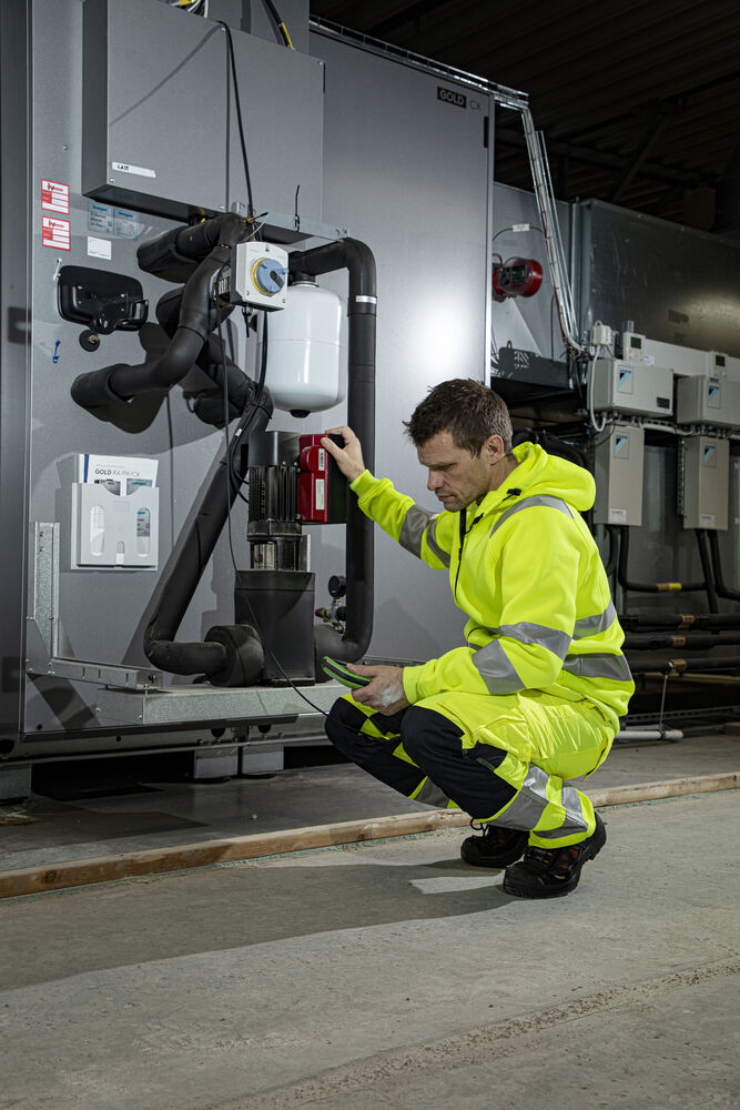 6132 SIGNALISATIEHOODIE EN ISO 20471 KLASSE 3/2 - Afbeelding 2