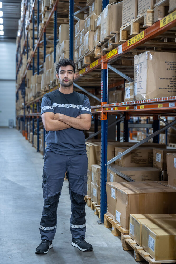 7508 STRETCHBROEK MET KNIEZAKKEN - Afbeelding 8