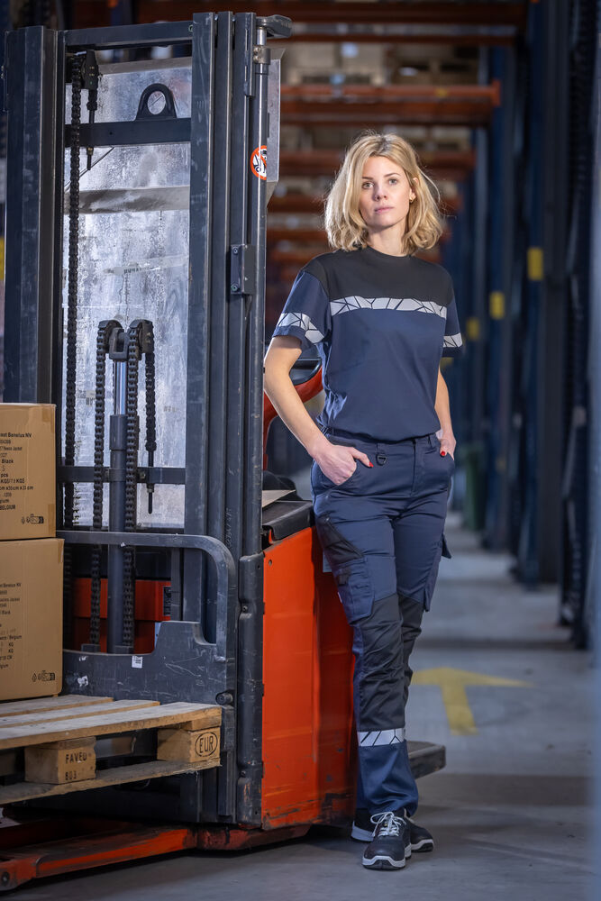 7511 STRETCHBROEK ZONDER KNIEZAKKEN DAMES - Afbeelding 12