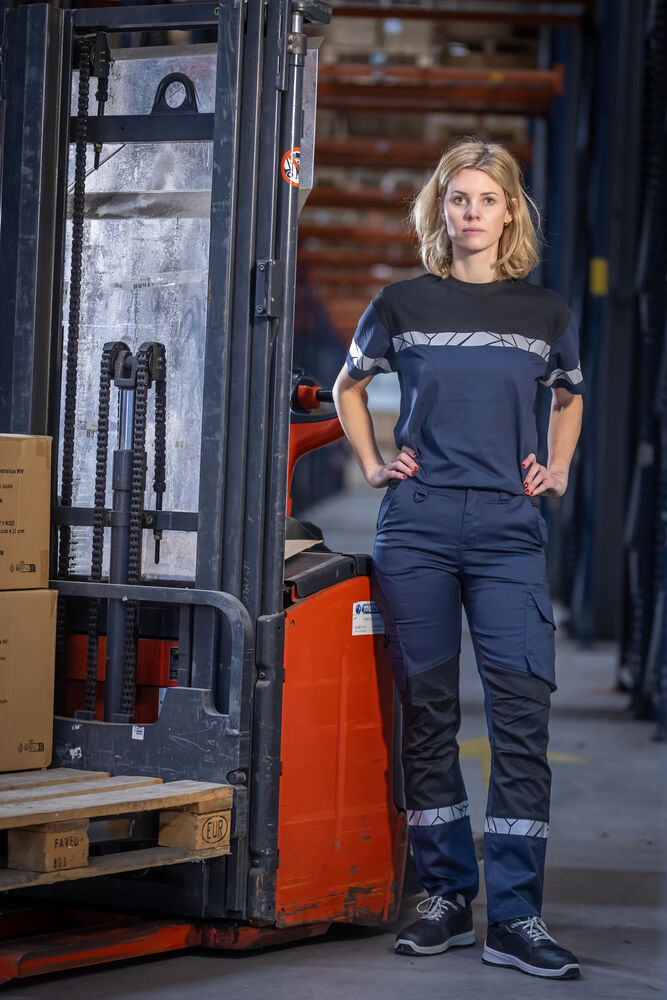 7511 STRETCHBROEK ZONDER KNIEZAKKEN DAMES - Afbeelding 6