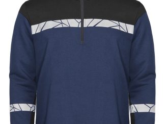 7102 SWEATER HALVE RITSSLUITING