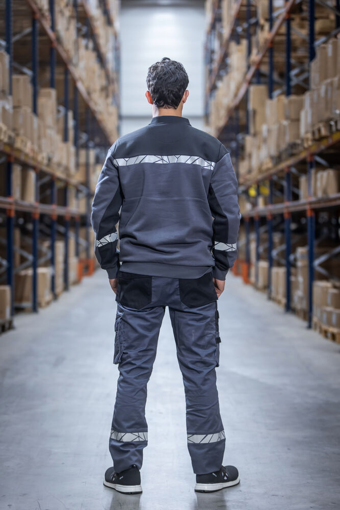 7509 STRETCHBROEK MET KNIEZAKKEN EN SPIJKERZAKKEN - Afbeelding 3