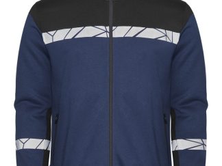 7103 SWEATER MET VOLLEDIGE RITSSLUITING