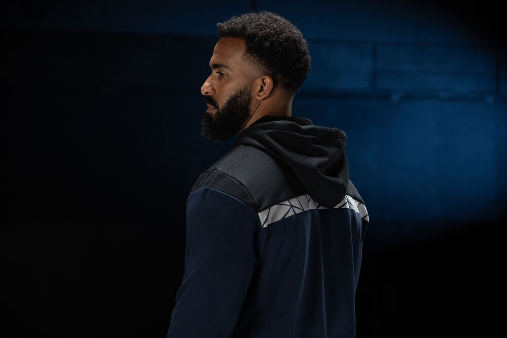 7104 HOODIE MET HALVE RITSSLUITING - Afbeelding 3