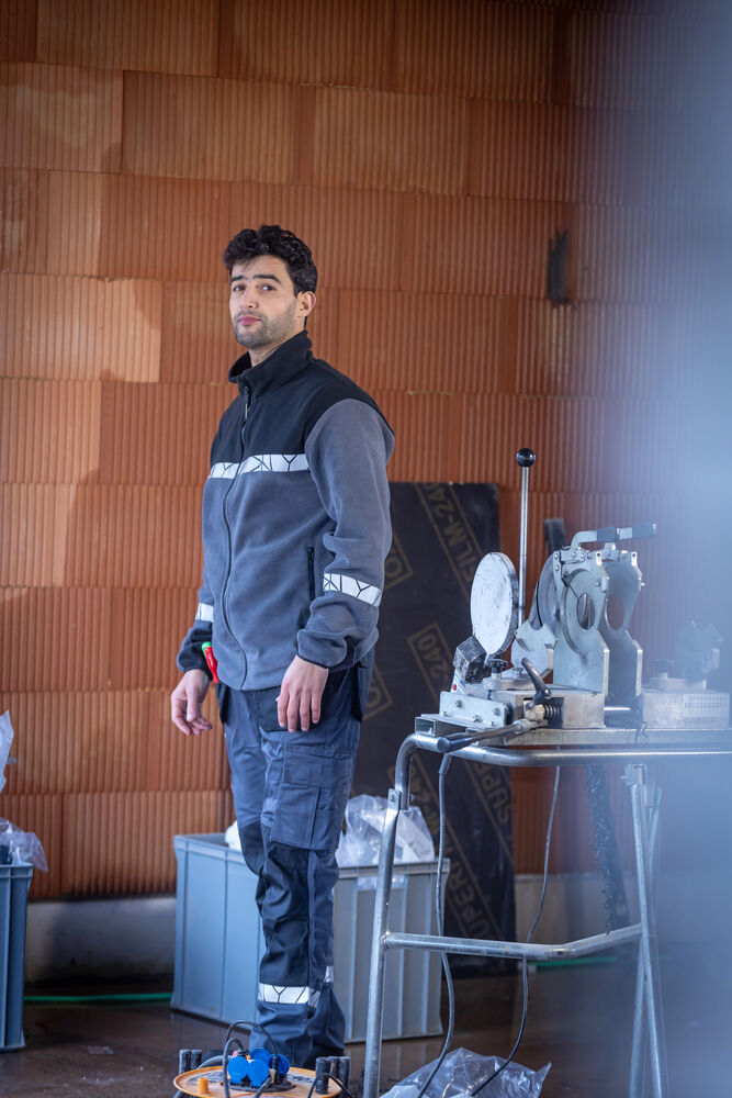 7509 STRETCHBROEK MET KNIEZAKKEN EN SPIJKERZAKKEN - Afbeelding 5