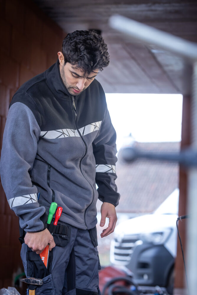 7509 STRETCHBROEK MET KNIEZAKKEN EN SPIJKERZAKKEN - Afbeelding 2