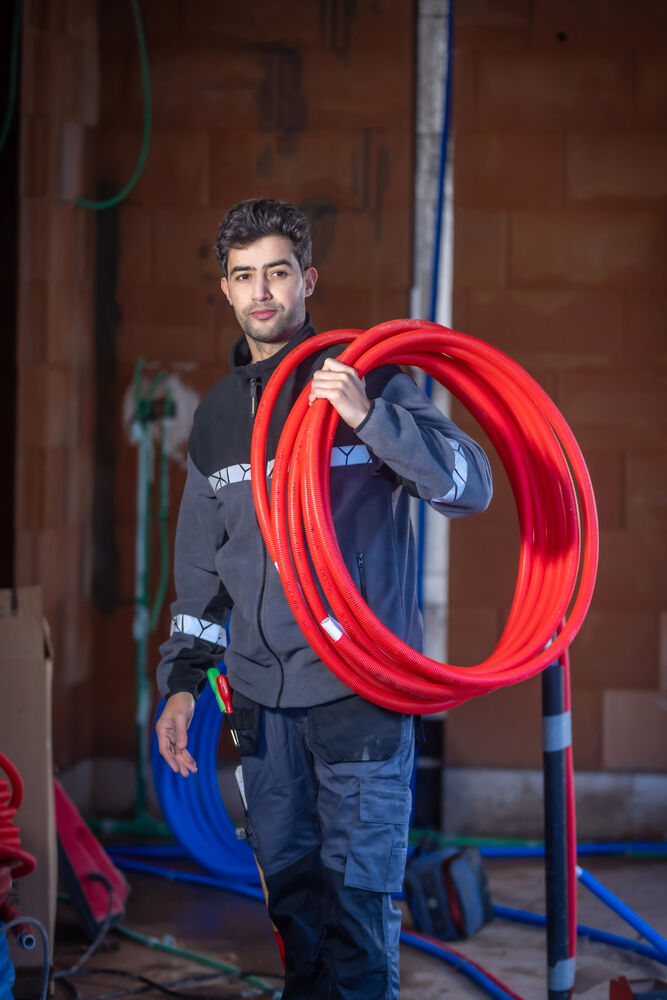 7509 STRETCHBROEK MET KNIEZAKKEN EN SPIJKERZAKKEN - Afbeelding 6