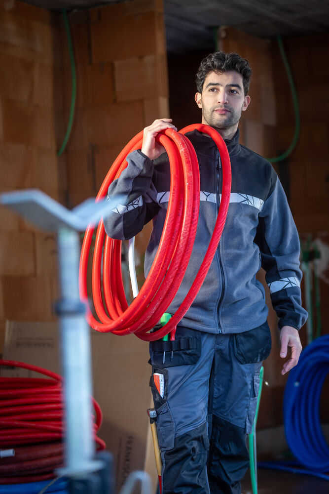 7509 STRETCHBROEK MET KNIEZAKKEN EN SPIJKERZAKKEN - Afbeelding 8